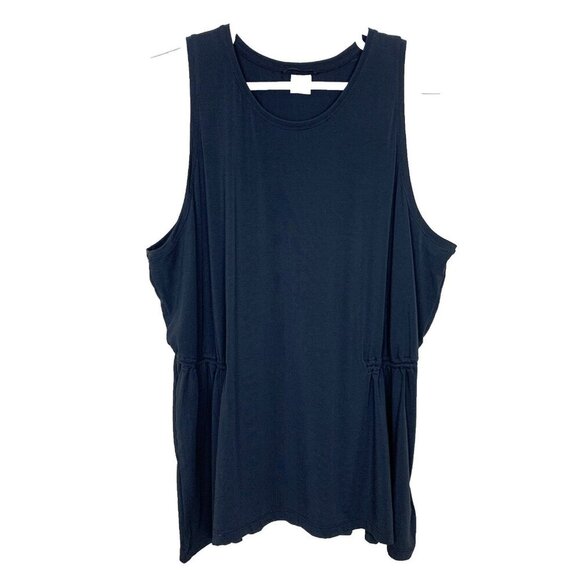 Athleta Womens 3X Air Out Cinch Tank Top Sleeveless Knit Stretch Athleisure - Picture 1 of 13